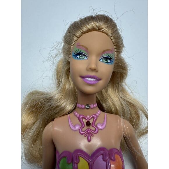 Barbie Fairytopia Magic of the Rainbow Rainbow Adventure Game Mattel Doll ONLY - Picture 2 of 15